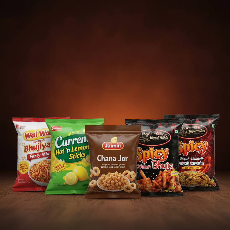 Snacks Collection – Product Group Shot