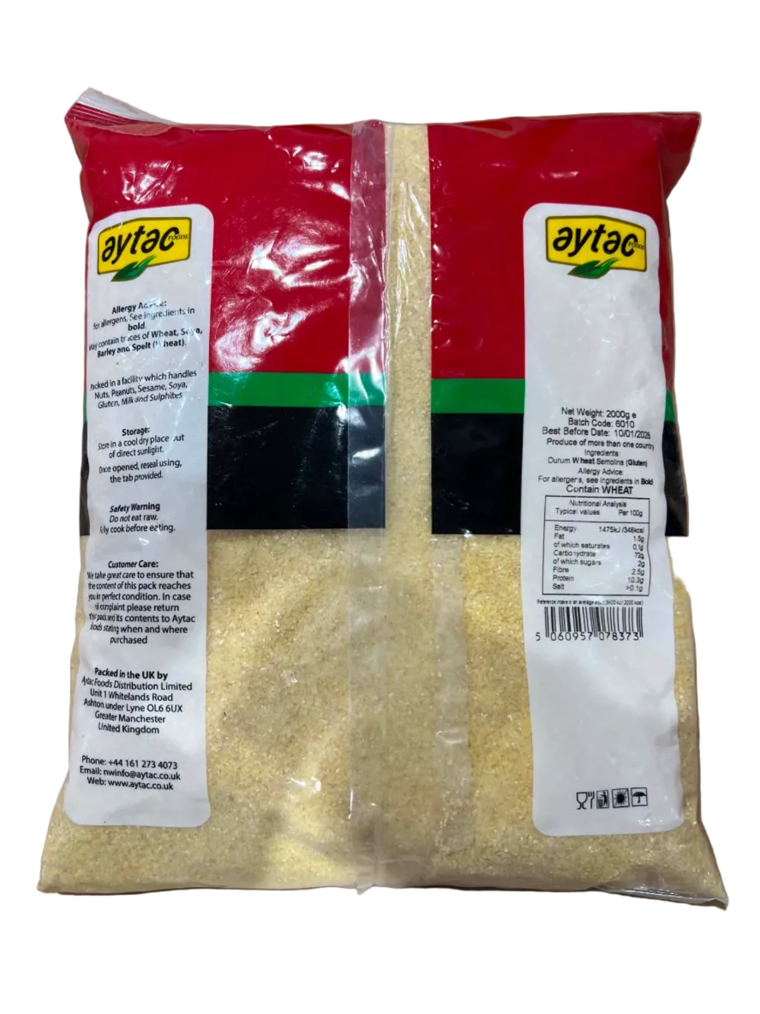 Semolina Extra coarse