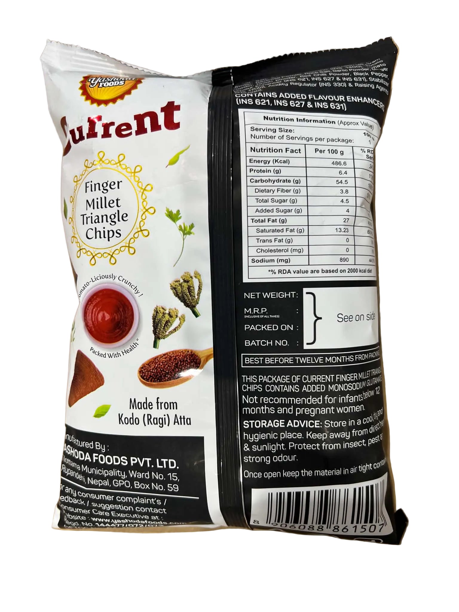 Current Millet Traingle chips