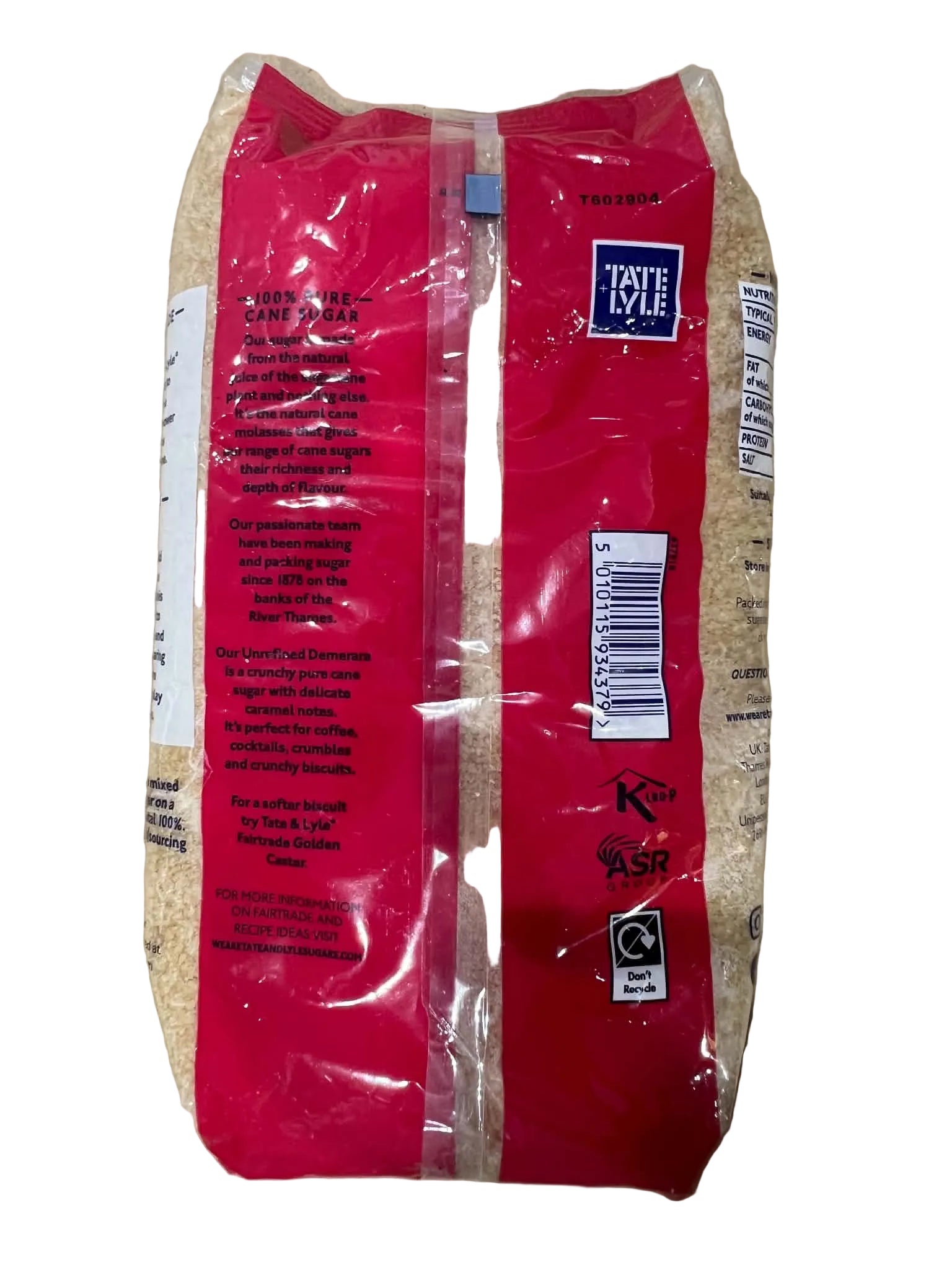 Unrefined Pure Cane Sugar