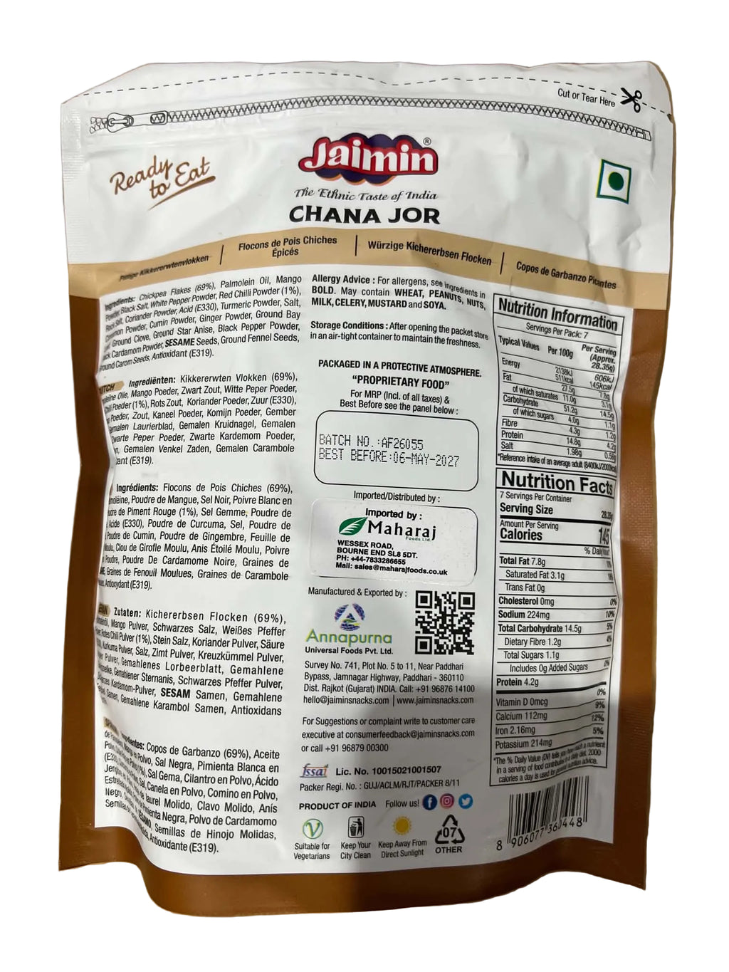 Jaimin Chana Jor