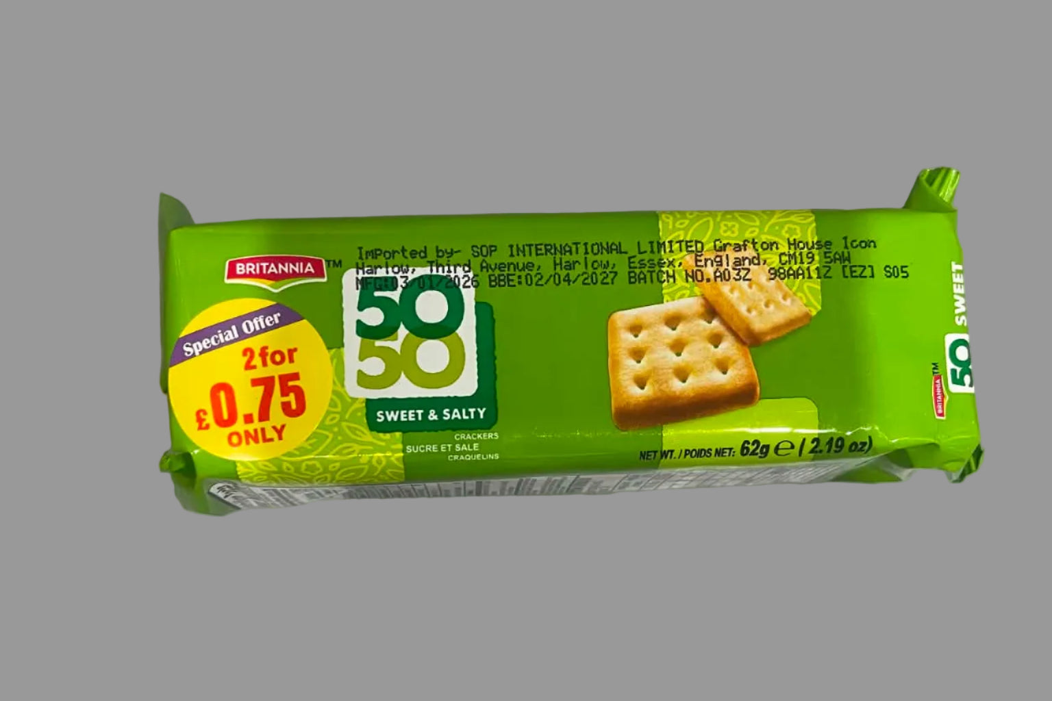 50-50 Biscuit