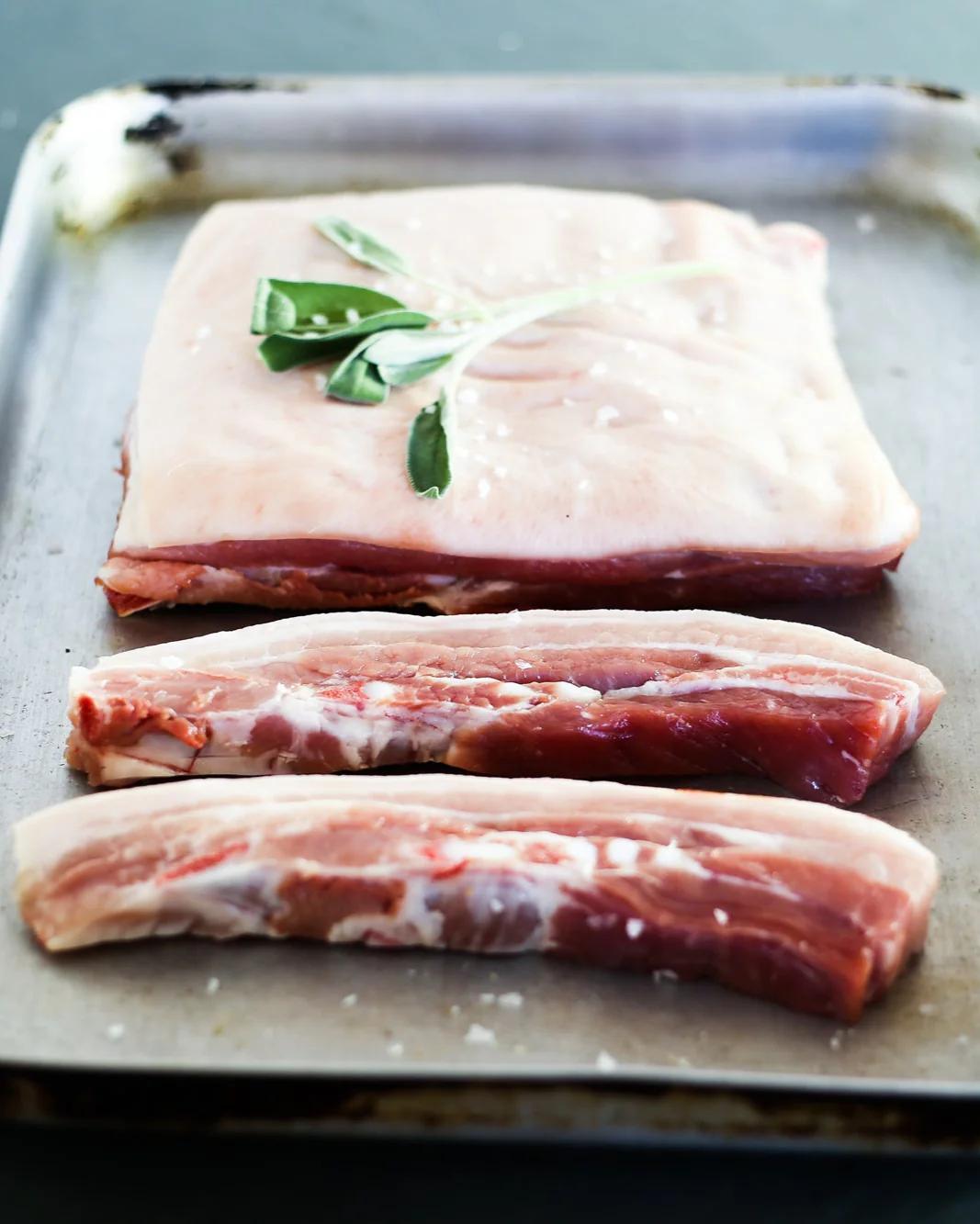 Pork belly - bone in