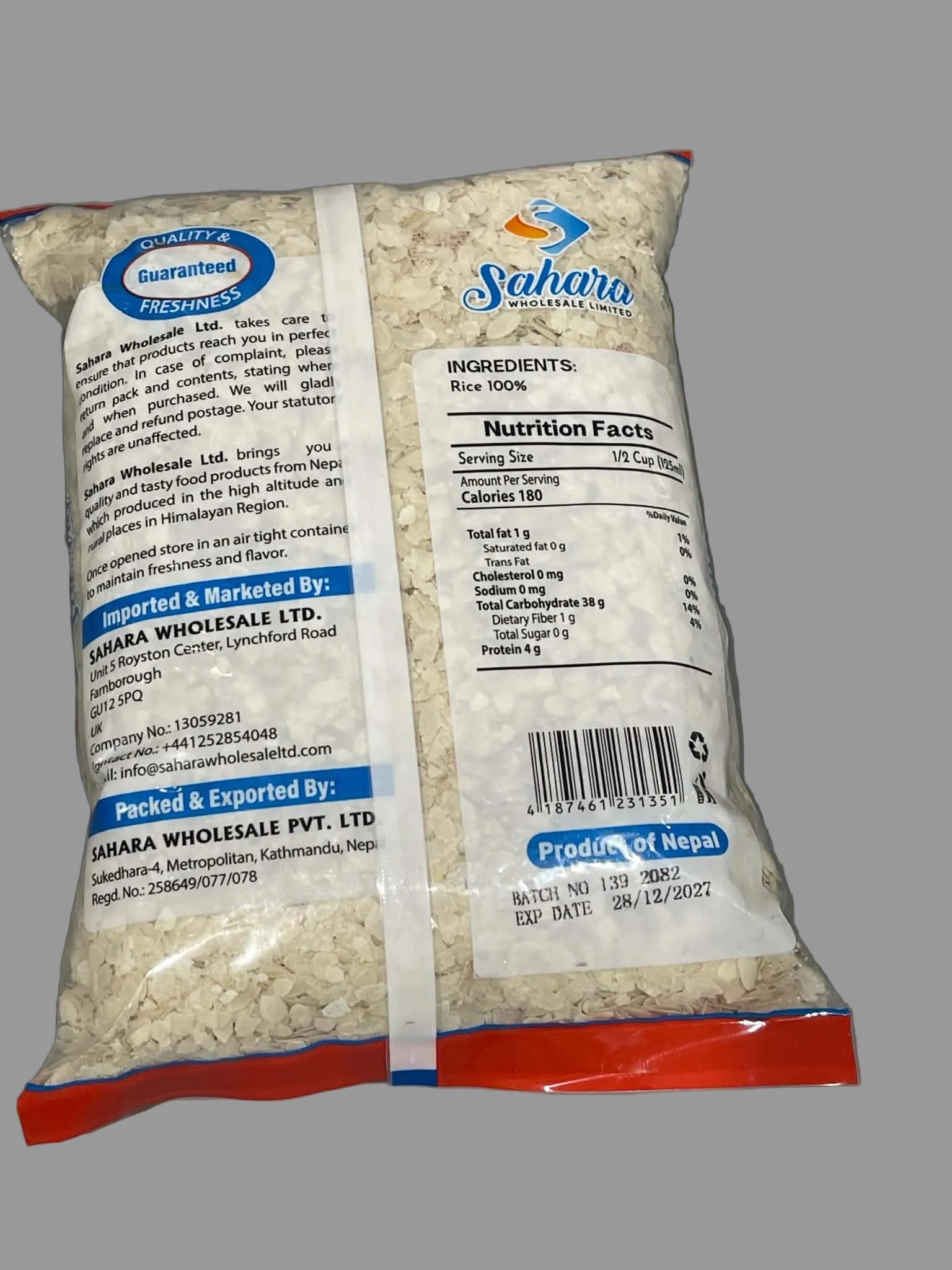 White Beaten Rice